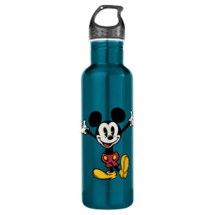 Main Mickey Shorts   Arms Up 710 Ml Water Bottle