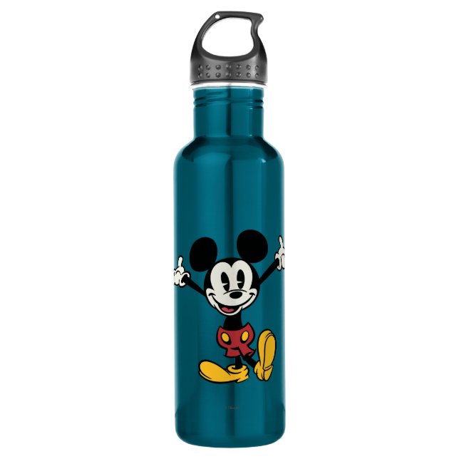Main Mickey Shorts | Arms Up 710 Ml Water Bottle (Front)