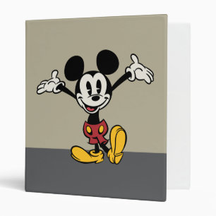 Main Mickey Shorts Arms Up Binder
