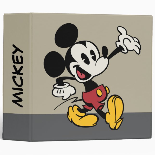 Main Mickey Shorts | Classic Mickey Binder (Front/Spine)