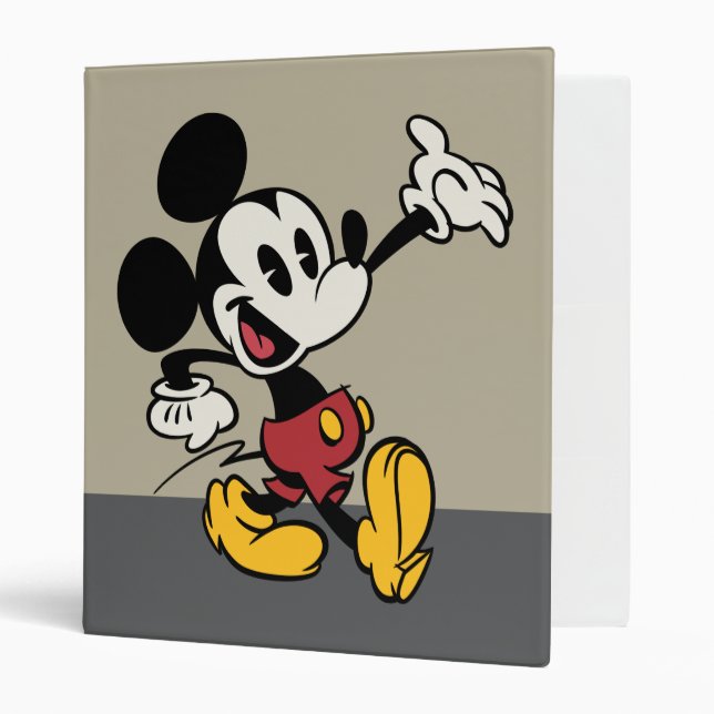 Main Mickey Shorts | Classic Mickey Binder (Front/Inside)