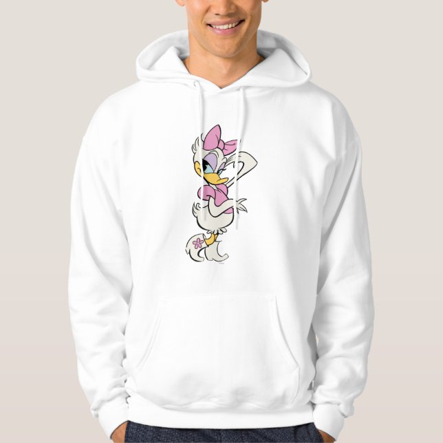 Main Mickey Shorts | Daisy Flirting Hoodie (Front)