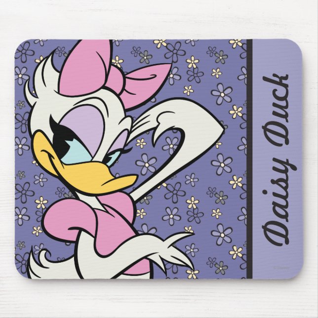 Main Mickey Shorts | Daisy Flirting Mouse Pad (Front)