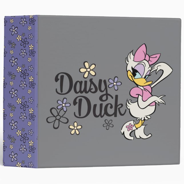 Main Mickey Shorts | Daisy with Flowers Binder (Front/Spine)