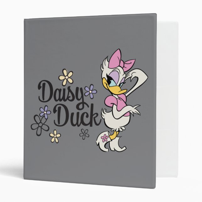 Main Mickey Shorts | Daisy with Flowers Binder (Front/Inside)