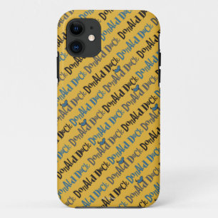 Main Mickey Shorts   Donald Duck Yellow Pattern iPhone 11 Case