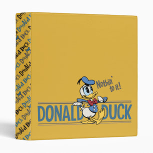 Main Mickey Shorts Donald Hot Shot Binder