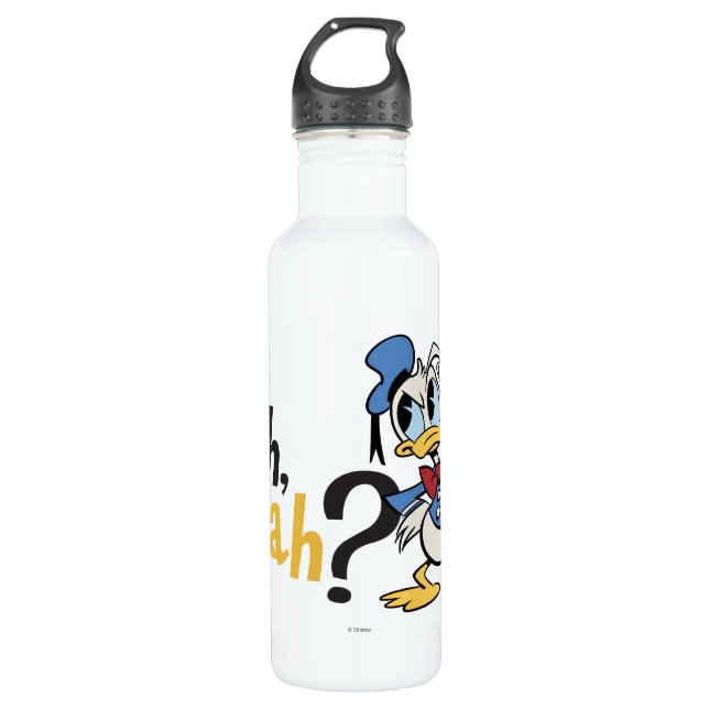 Main Mickey Shorts | Donald Scratching Head 710 Ml Water Bottle (Front)