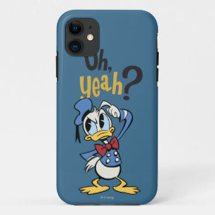 Main Mickey Shorts   Donald Scratching Head iPhone 11 Case