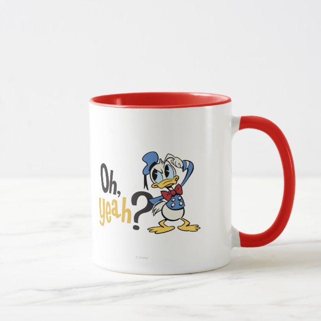 Main Mickey Shorts | Donald Scratching Head Mug (Right)