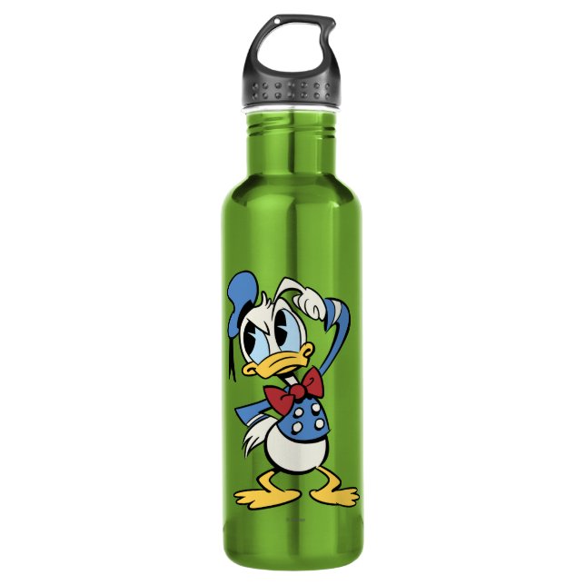Main Mickey Shorts | Donald Thinking 710 Ml Water Bottle (Front)