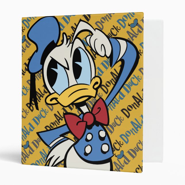 Main Mickey Shorts | Donald Thinking Binder (Front/Inside)