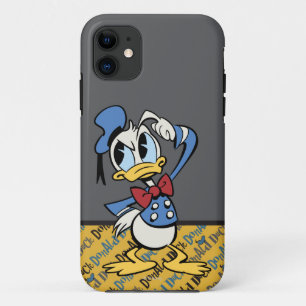 Main Mickey Shorts   Donald Thinking iPhone 11 Case