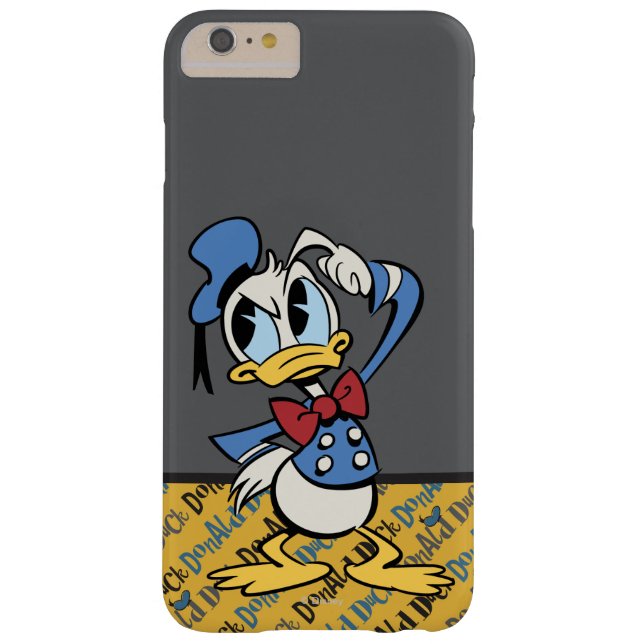 Main Mickey Shorts | Donald Thinking Case-Mate iPhone Case (Back)