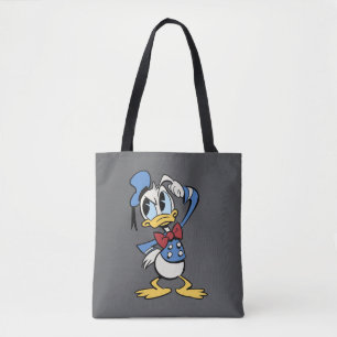 Main Mickey Shorts   Donald Thinking Tote Bag