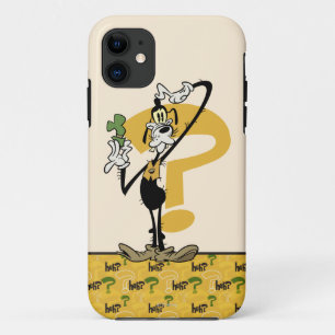 Main Mickey Shorts   Goofy Question Mark iPhone 11 Case