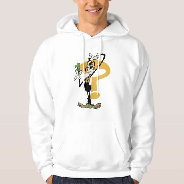 Main Mickey Shorts | Goofy Question Mark Hoodie (Front)