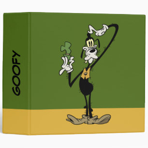 Main Mickey Shorts Goofy Scratching Head Binder