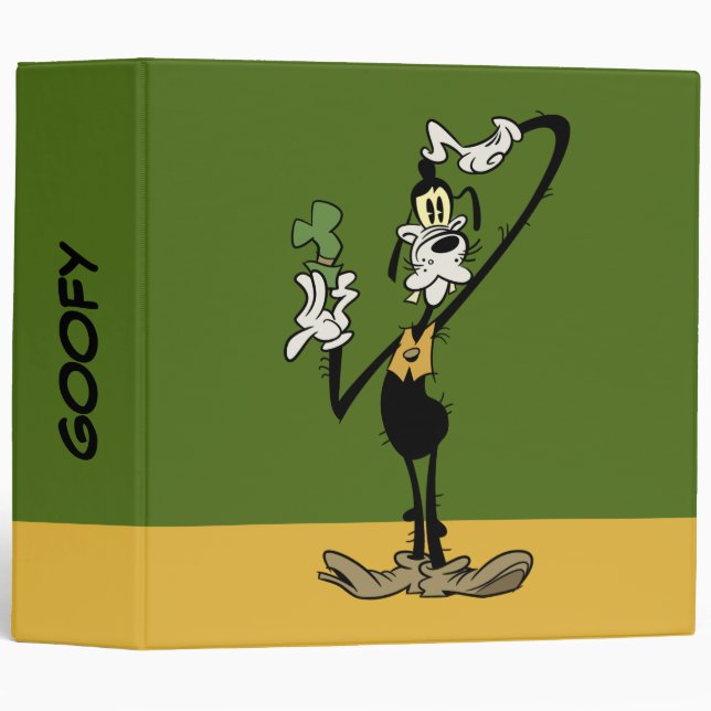 Main Mickey Shorts | Goofy Scratching Head Binder (Front/Spine)