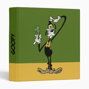 Main Mickey Shorts Goofy Scratching Head Binder