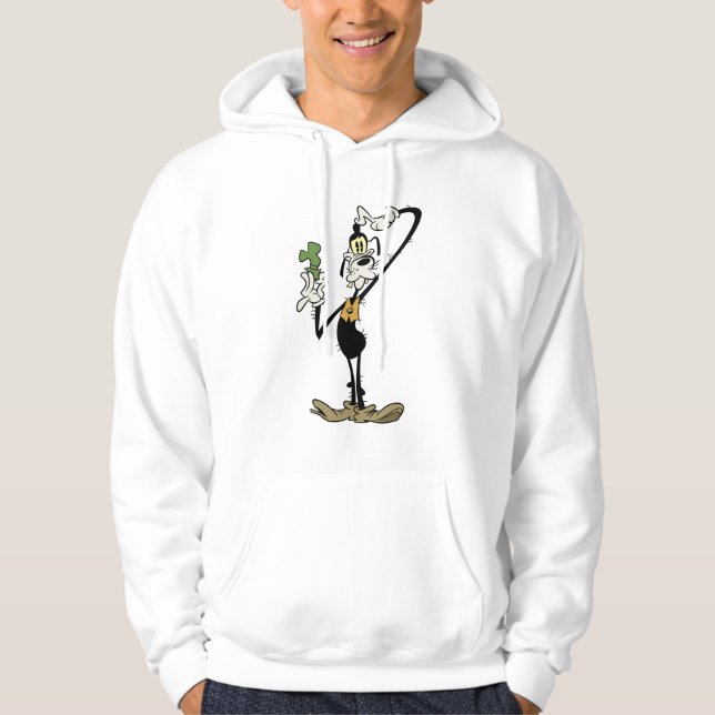 Main Mickey Shorts | Goofy Scratching Head Hoodie (Front)