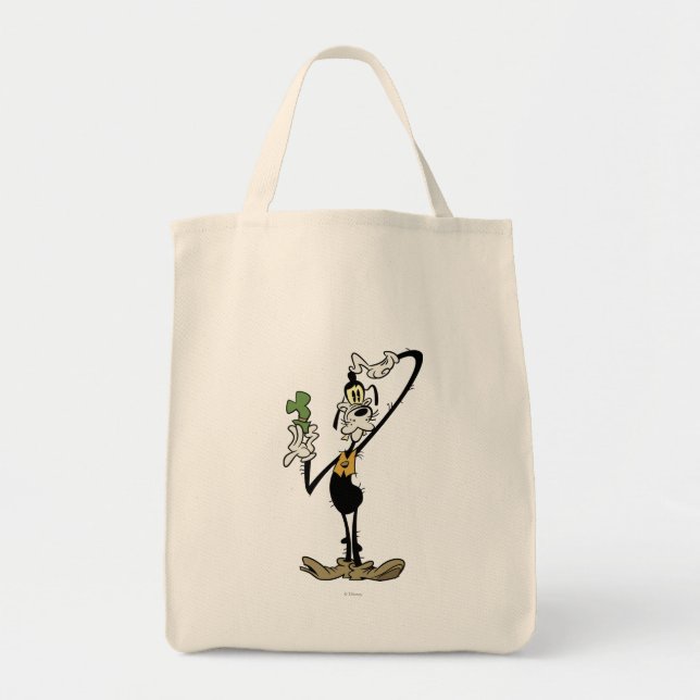 Main Mickey Shorts | Goofy Scratching Head Tote Bag (Front)