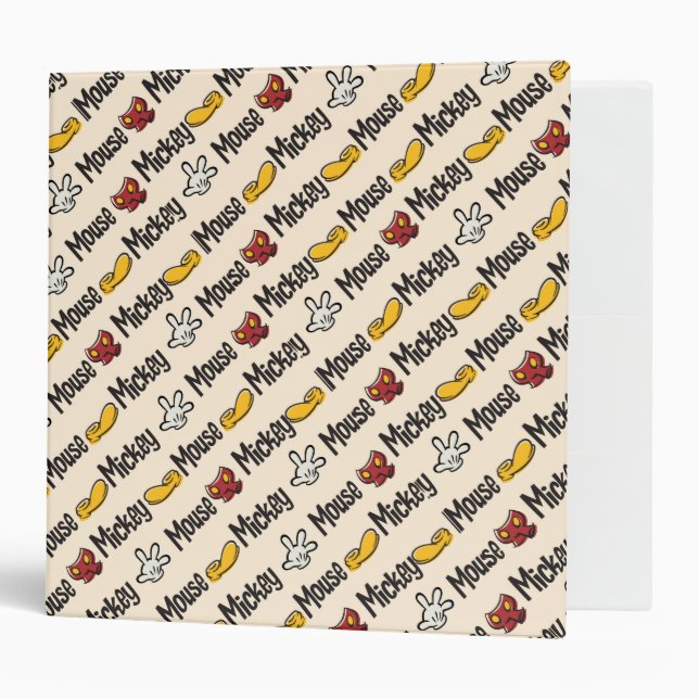 Main Mickey Shorts | Icon Pattern Binder (Front/Inside)