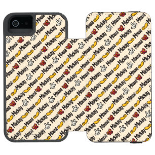 Main Mickey Shorts   Icon Pattern Incipio Watson™ iPhone 5 Wallet Case