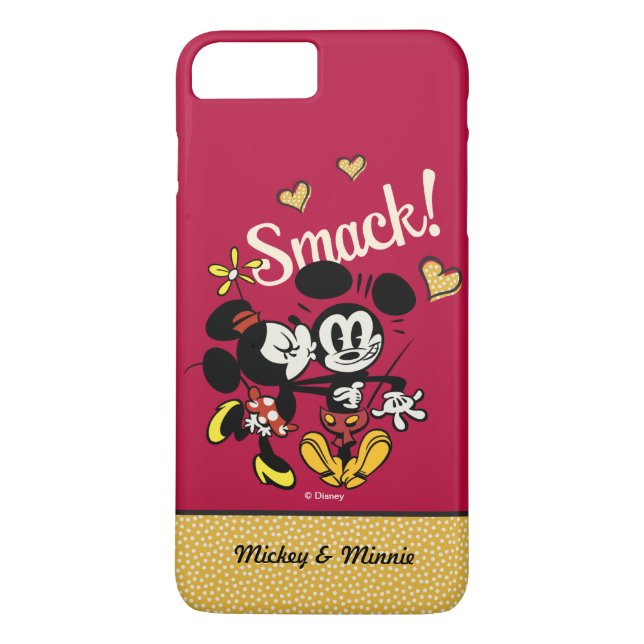 Main Mickey Shorts | Kiss on Cheek | Your Name Case-Mate iPhone Case (Back)
