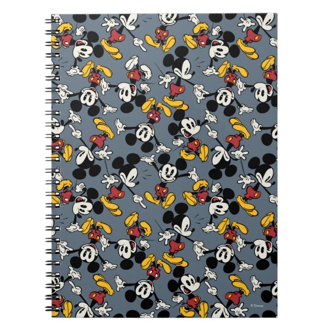 Main Mickey Shorts | Mickey Pattern Notebook (Front)