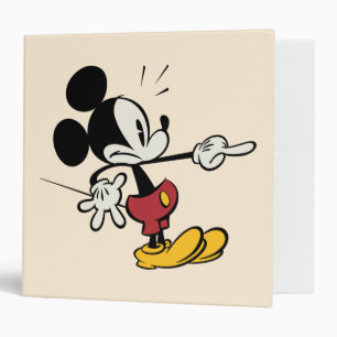 Main Mickey Shorts Mickey Pointing Out Binder