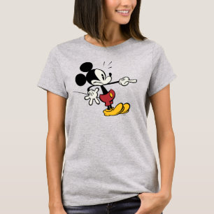 Main Mickey Shorts   Mickey Pointing Out T-Shirt
