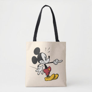 Main Mickey Shorts   Mickey Pointing Out Tote Bag
