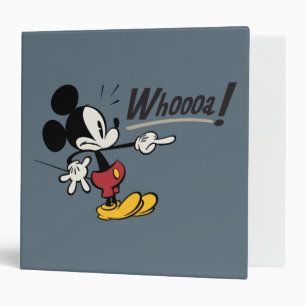 Main Mickey Shorts Mickey Pointing Whooa Binder