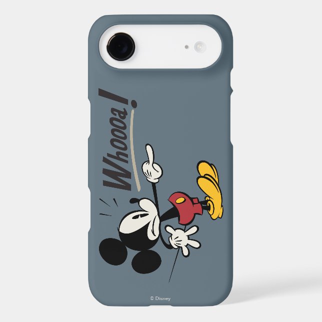 Main Mickey Shorts | Mickey Pointing Whooa Case-Mate iPhone Case (Back)