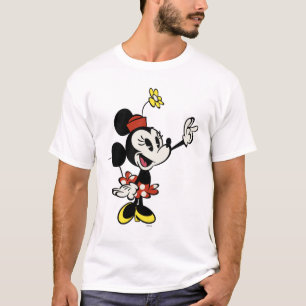 Main Mickey Shorts Minnie Hand Up T-Shirt