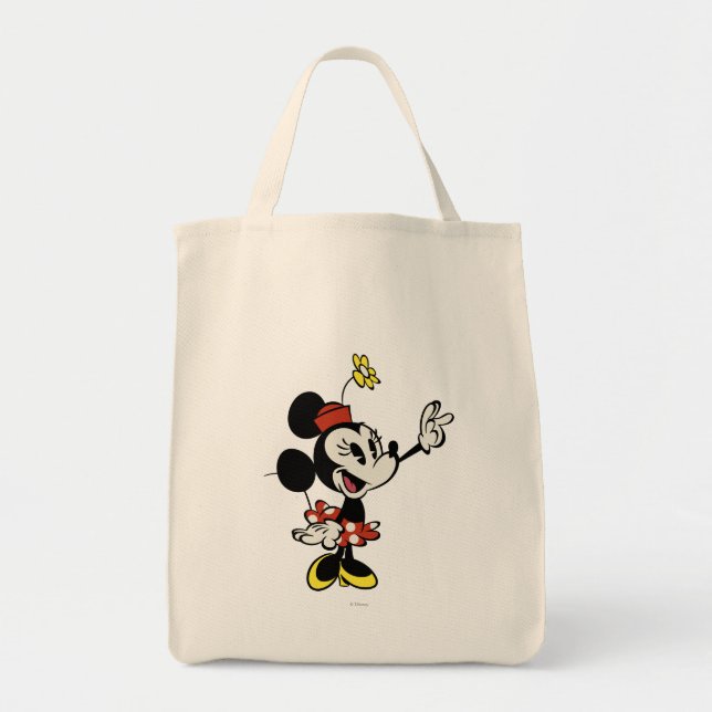 Main Mickey Shorts | Minnie Hand Up Tote Bag (Front)