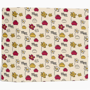 Main Mickey Shorts Minnie Hats Pattern Binder