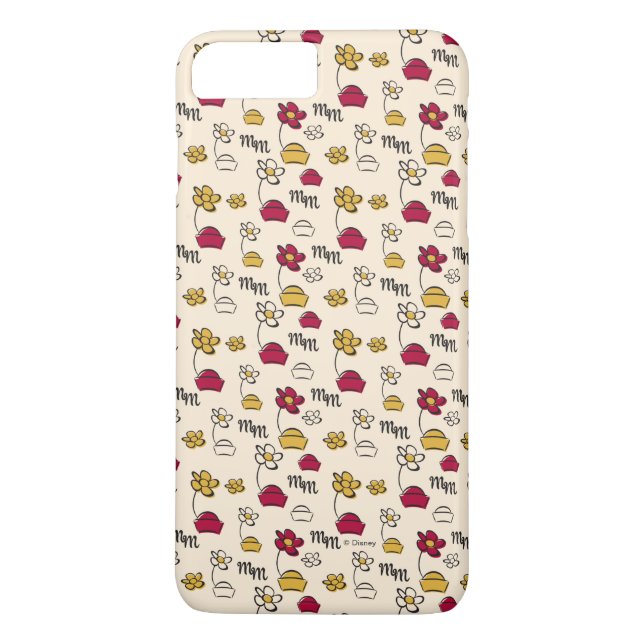 Main Mickey Shorts | Minnie Hats Pattern Case-Mate iPhone Case (Back)