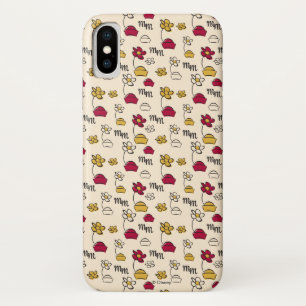 Main Mickey Shorts   Minnie Hats Pattern iPhone X Case