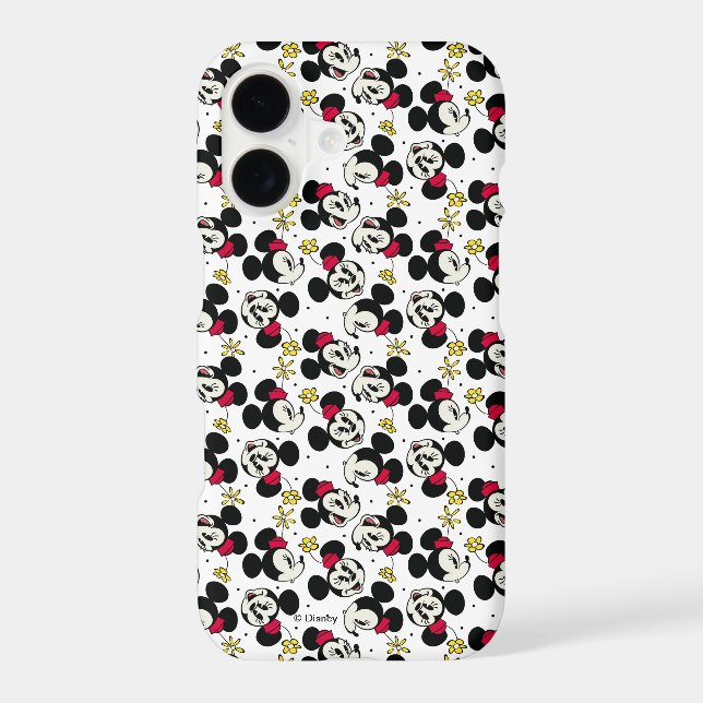 Main Mickey Shorts | Minnie Head Pattern (Back)