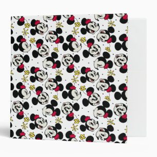 Main Mickey Shorts   Minnie Head Pattern Binder