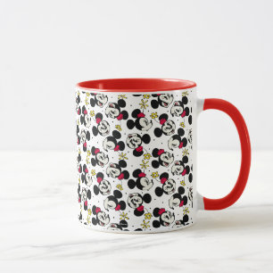 Main Mickey Shorts Minnie Head Pattern Mug