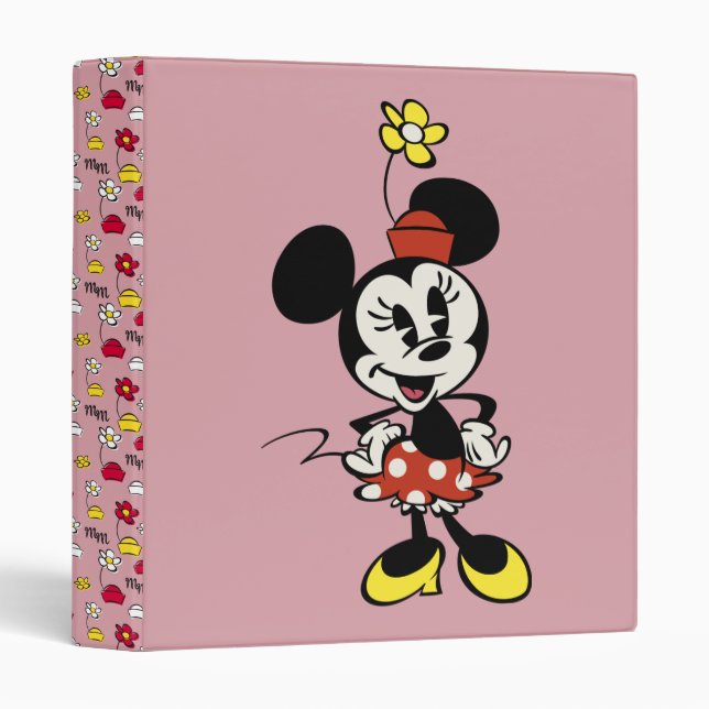 Main Mickey Shorts | Minnie Mouse Binder (Front/Spine)