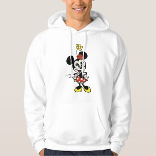 Main Mickey Shorts Minnie Mouse Hoodie