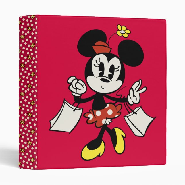 Main Mickey Shorts | Minnie Shopping Binder (Front/Spine)