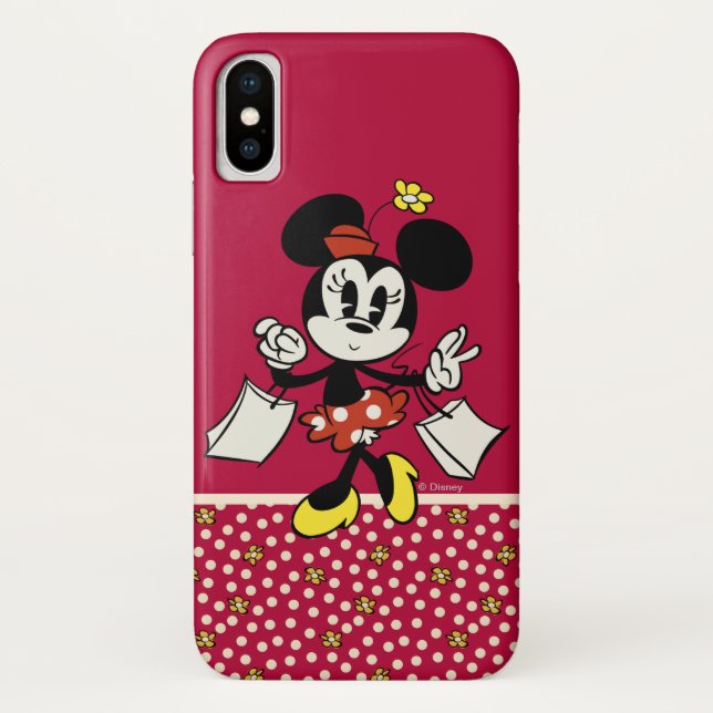 Main Mickey Shorts | Minnie Shopping Case-Mate iPhone Case (Back)