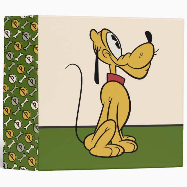 Main Mickey Shorts | Pluto Side Profile Binder (Front/Spine)