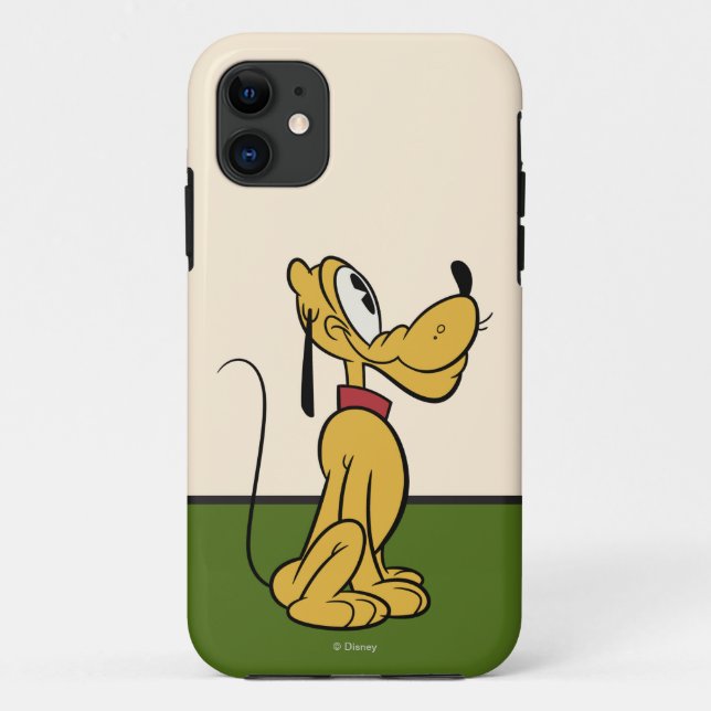 Main Mickey Shorts | Pluto Side Profile Case-Mate iPhone Case (Back)