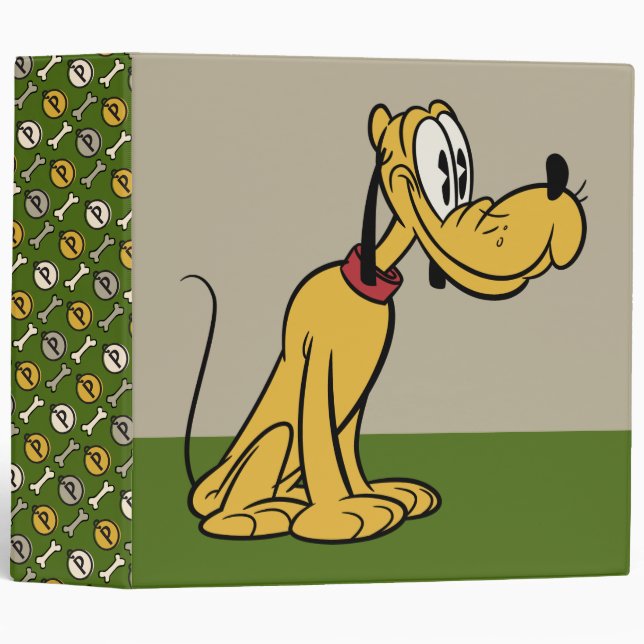 Main Mickey Shorts | Pluto Sitting Binder (Front/Spine)